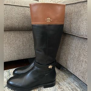 Coach Riding Boots Size 9